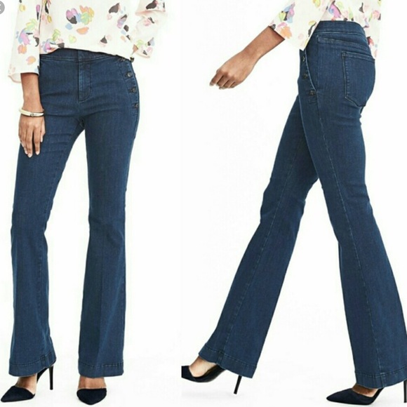 banana republic flare jeans